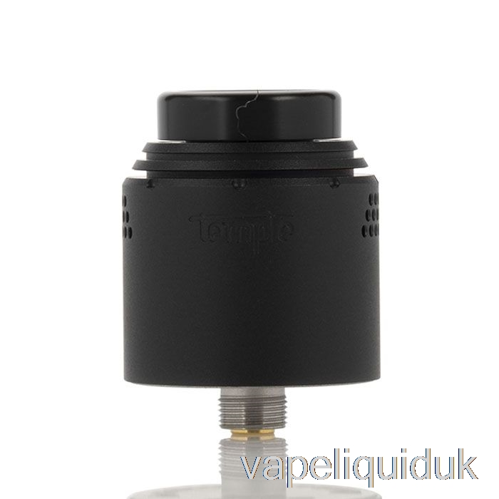 Vaperz Cloud TEMPLE 25mm RDA 25mm - Matte Black Vape Juice